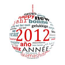 bonne année 2012