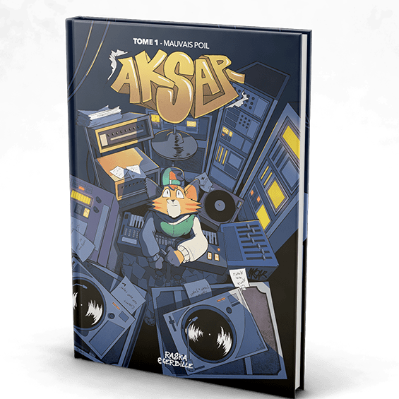 Aska la BD rap de l'influenceur Raska