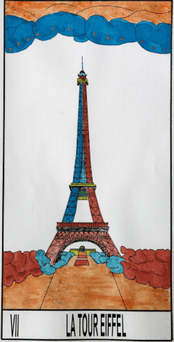 Tarot de Paris "TOUR EIFFEL"